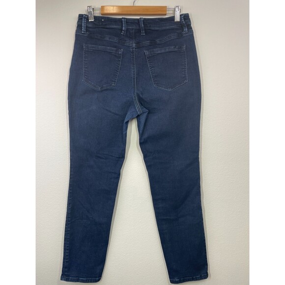 Tommy Bahama Jeans 8x28 Womens Tommy Bahama Jeans 29x27 Dark Wash Straight Ankle - Picture 3 of 11